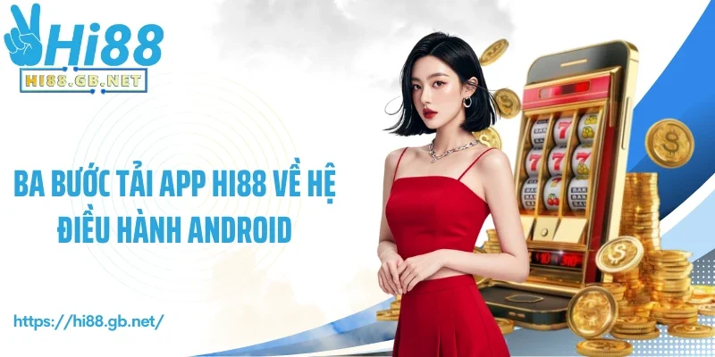 Ba bước tải app Hi88 về hệ điều hành Android