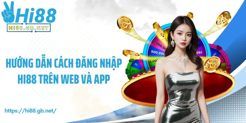 Hướng dẫn cách đăng nhập Hi88 trên web và app