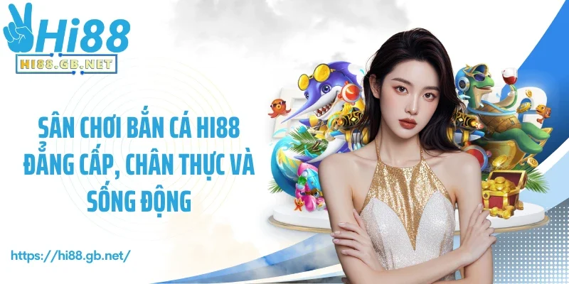 Sân chơi bắn cá Hi88 đẳng cấp, chân thực và sống động